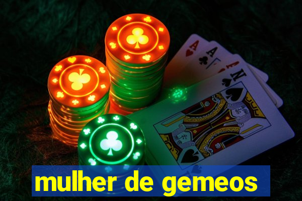 mulher de gemeos